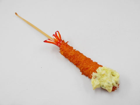 Deep Fried Shrimp (small) with Tartar Sauce Ear Pick