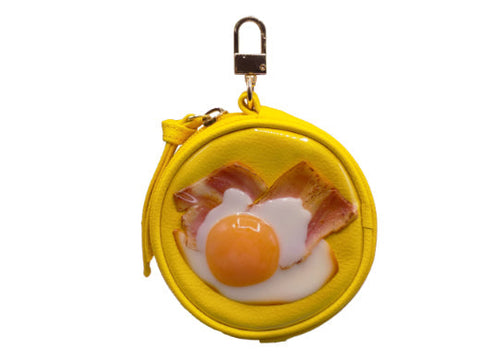 Bacon & Egg Circular Purse Ver. 2 - Yellow