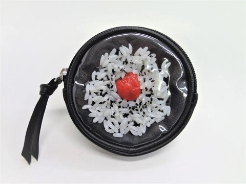 Umeboshi (Pickled Plum) Rice Circular Purse